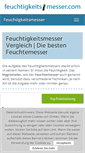 Mobile Screenshot of feuchtigkeits-messer.com